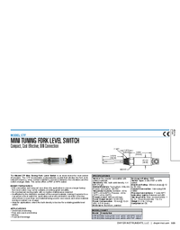 Thumbnail of document Data Sheet - CTF Mini Tuning Fork Level Switch